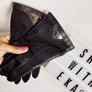 Prada winter gloves